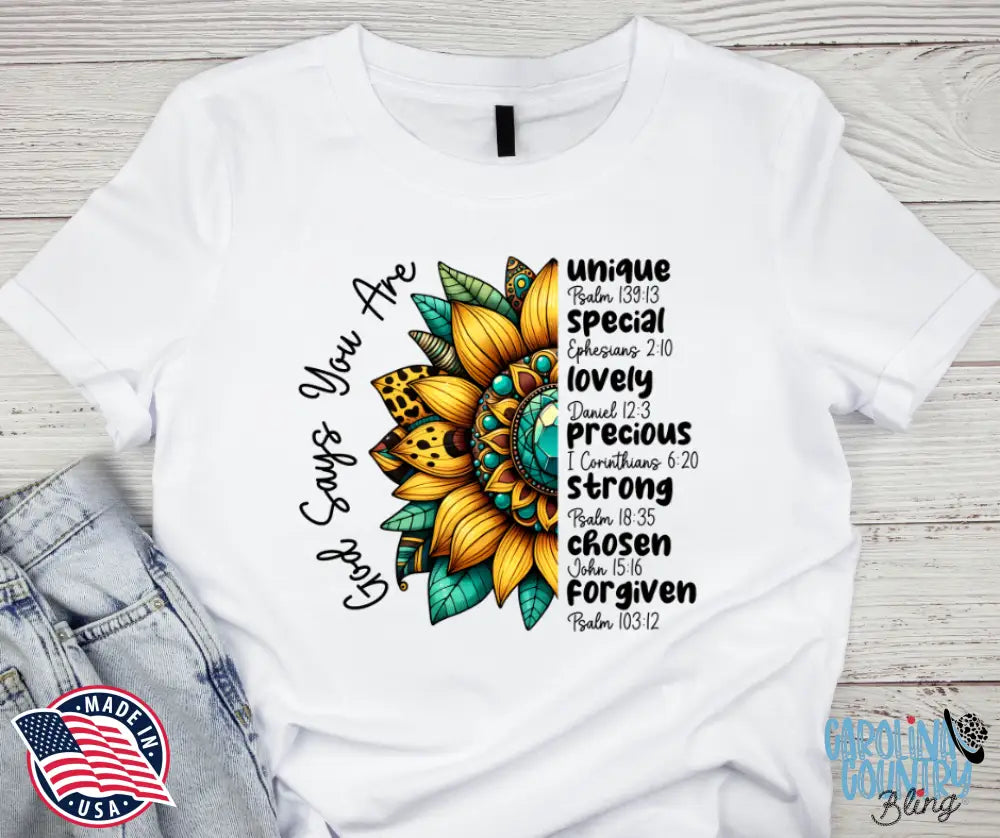 God Says You Are – Multi Shirt
