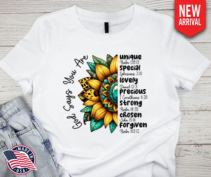 God Says You Are – Multi Shirt