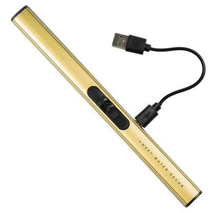Gold Electric Lighter - Rechargeable Lighters