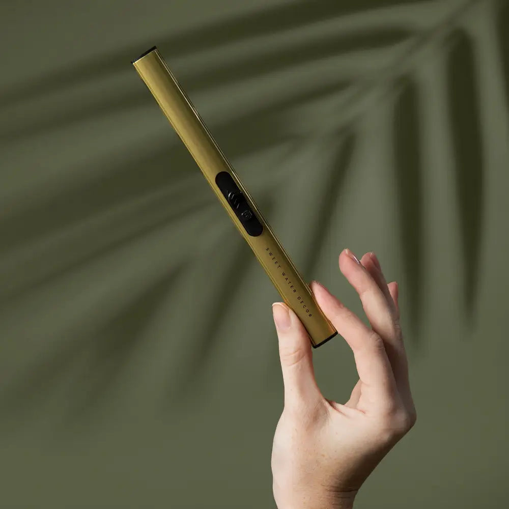 Gold Electric Lighter - Rechargeable Lighters