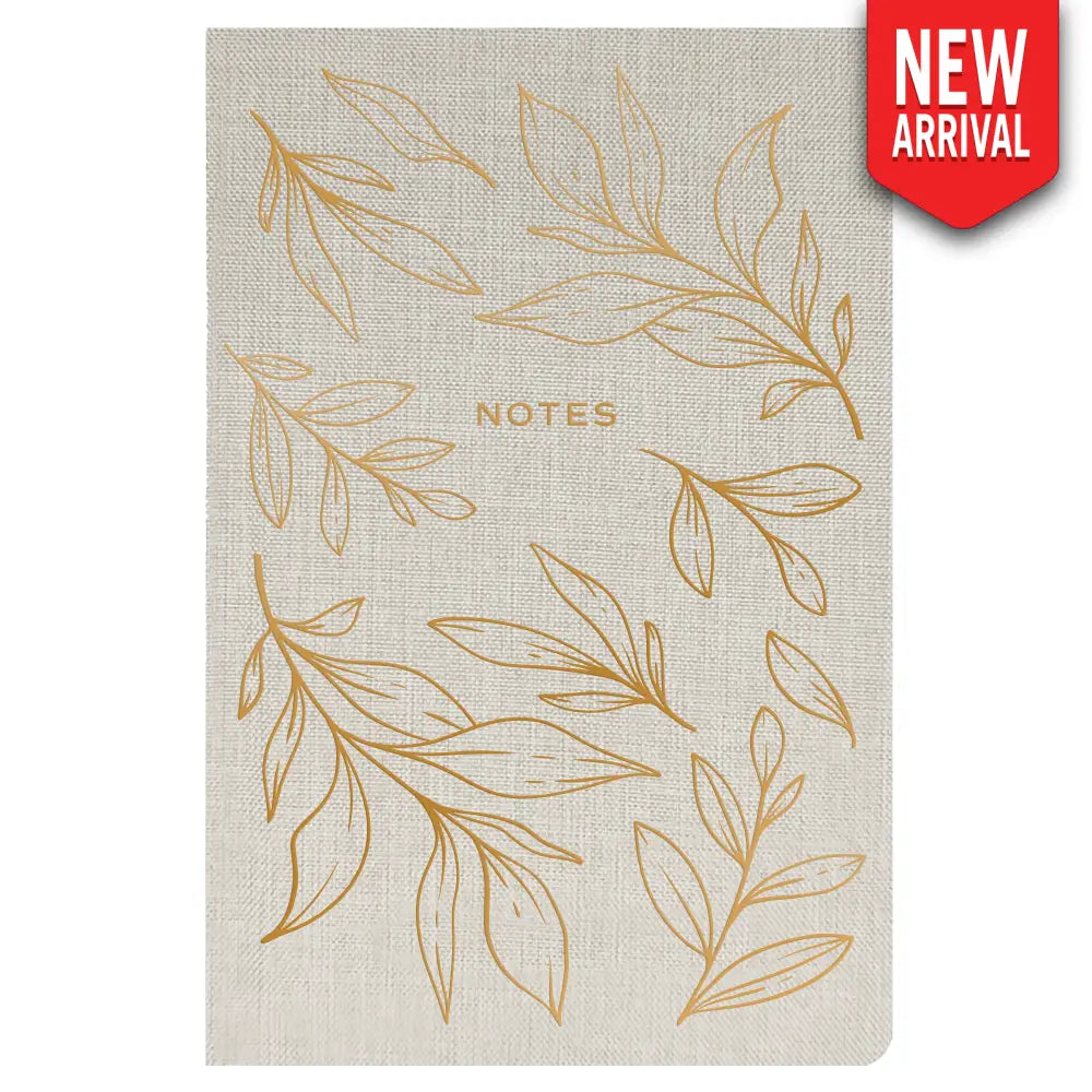 Gold Leaves Notes Journal - Notebooks