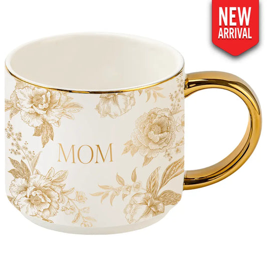 Gold Mom 14 oz Coffee Mug Coffee Mugs
