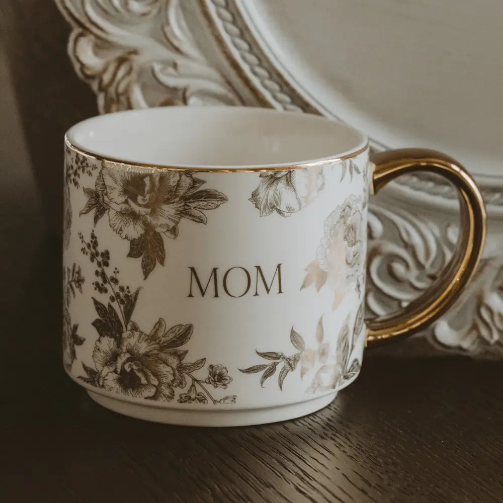 Gold Mom 14 oz Coffee Mug Coffee Mugs