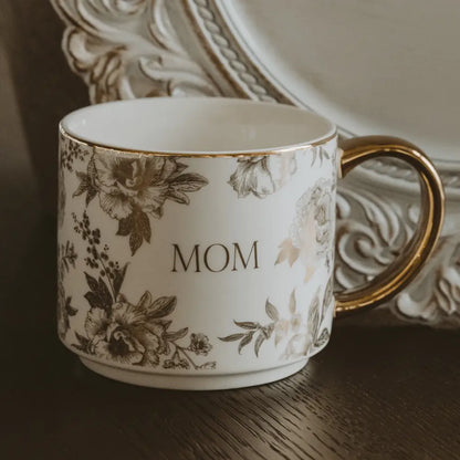 Gold Mom 14 oz Coffee Mug Coffee Mugs