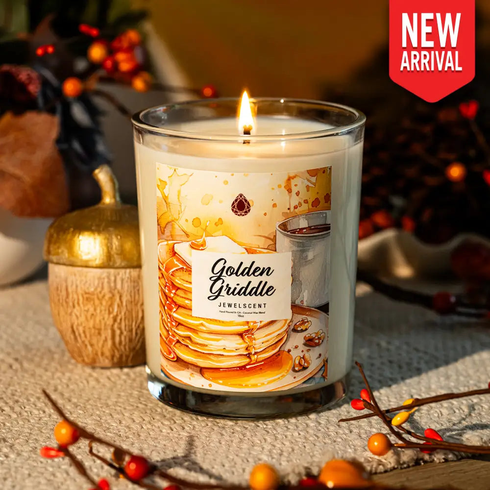 Golden Griddle 18oz Mystery Box Jewelry Candle Home Candle