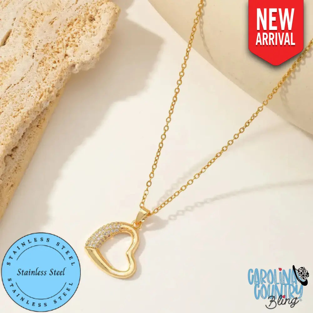 Golden Love – Gold Necklace