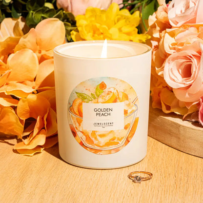 Golden Peach Candle Signature Candle