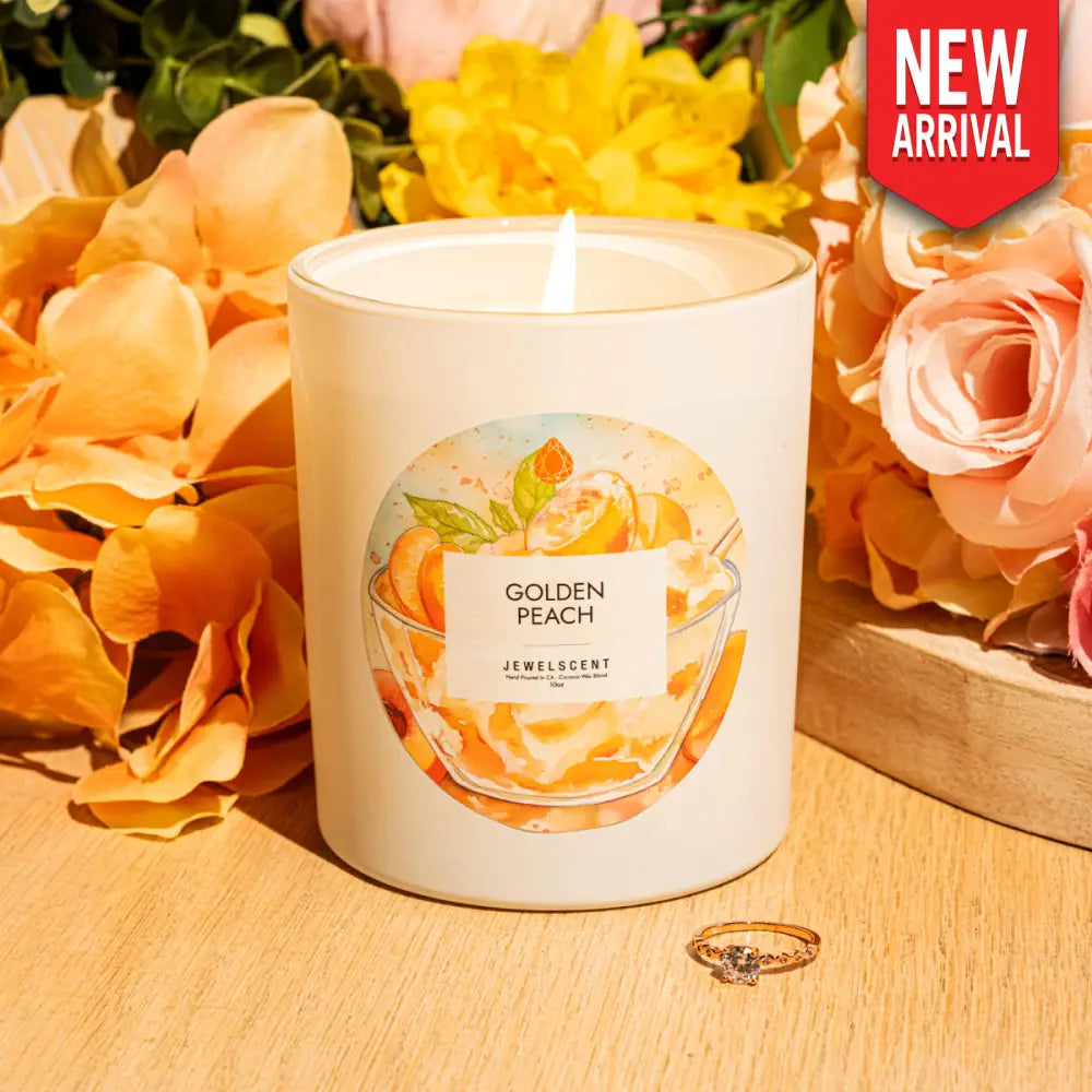 Golden Peach Candle Signature Candle