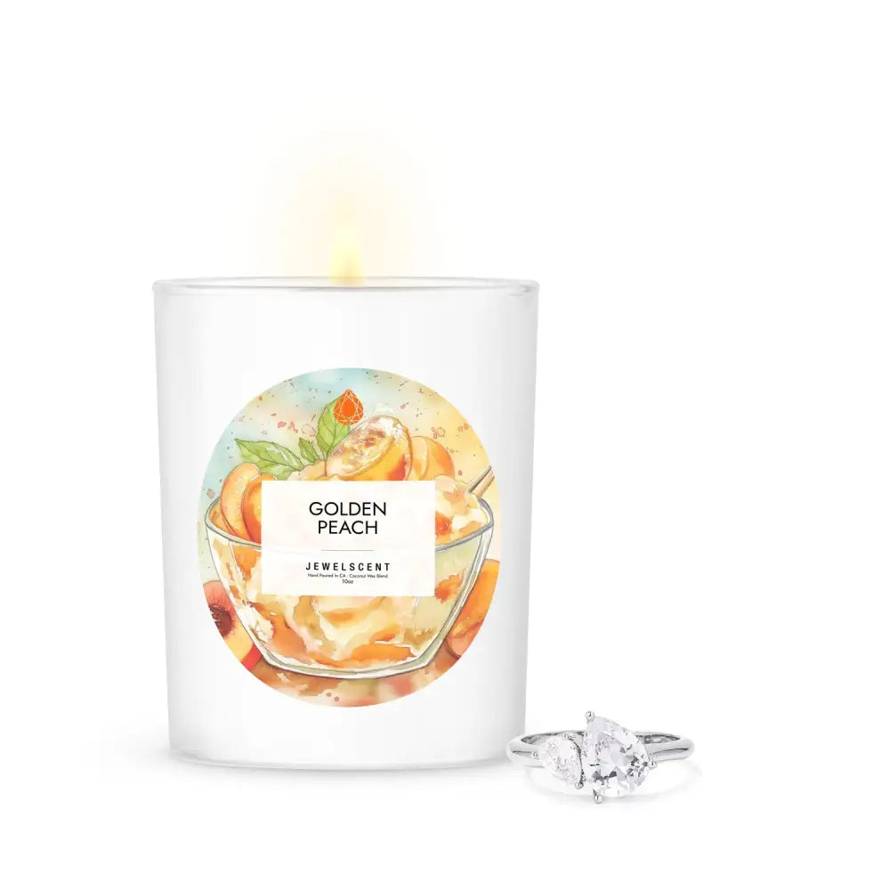 Golden Peach Candle Signature Candle