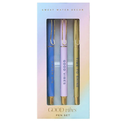 Good Vibes Pen Set - Pens