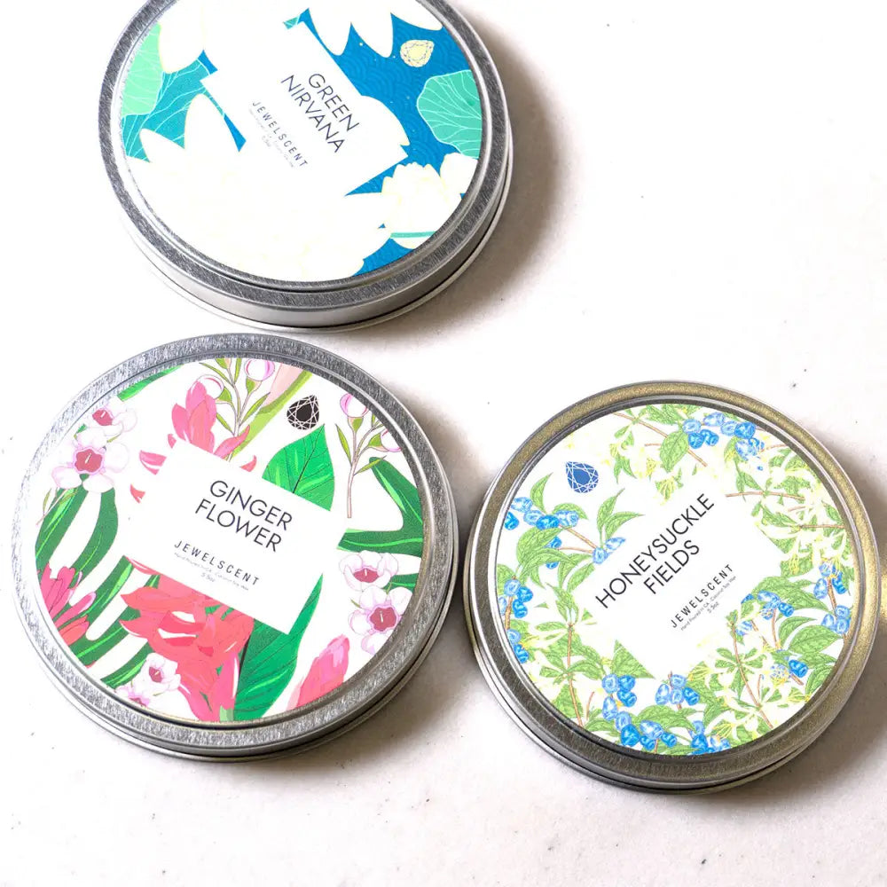 Green Nirvana 5.5oz Tin Jewelry Candle Tin