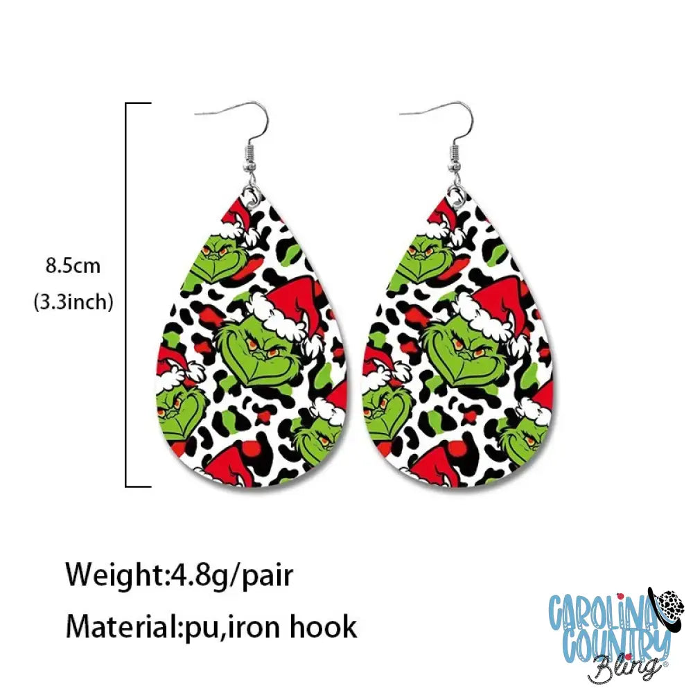 Grinch-Mas – Multi Earrings