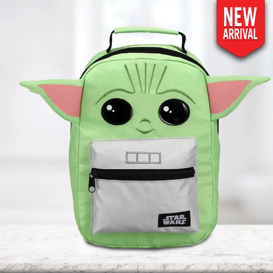Grogu (Star Wars: The Mandalorian) Insulated Lunch Tote Bag Bags & Wallets