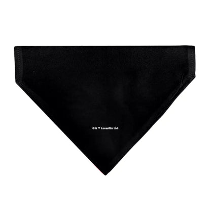 Pet Bandana - Star Wars Grogu Baby Yoda Smiling Impression Painting Black Pet Bandanas