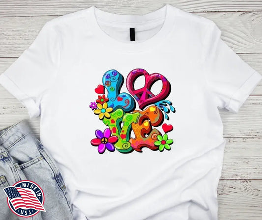 Groovy Love – Multi Shirt