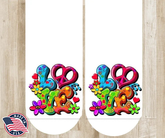 Groovy Love – Multi Socks