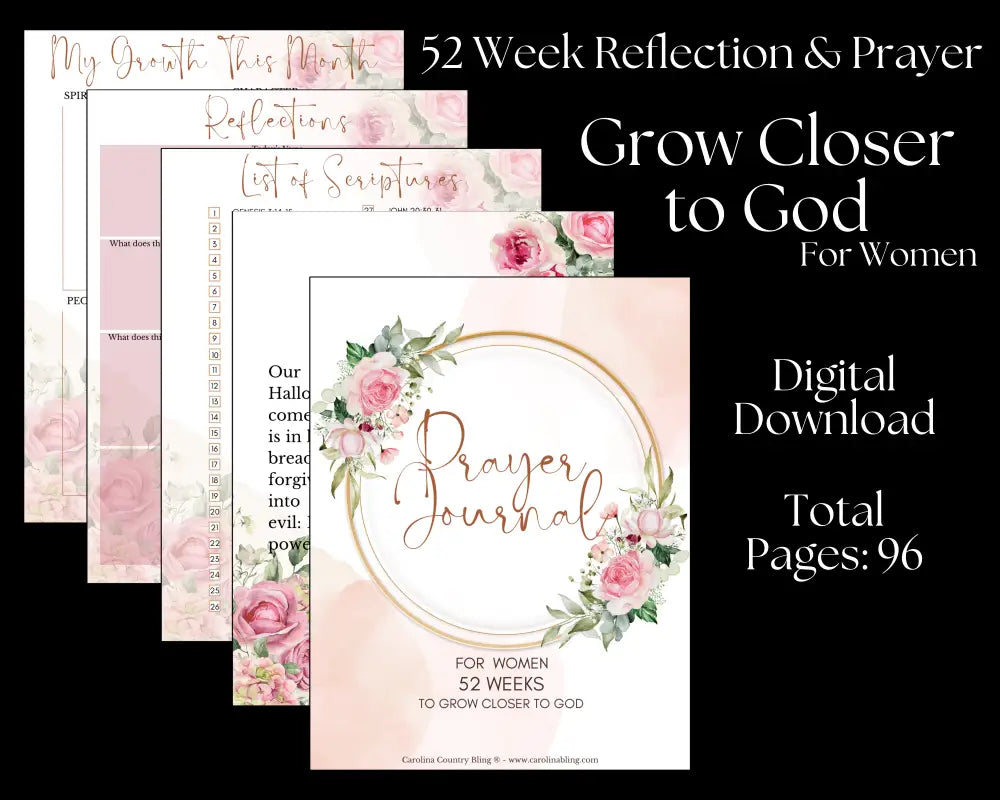 Grow Closer to God – For Women Digital Download