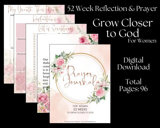 Grow Closer to God – For Women Digital Download
