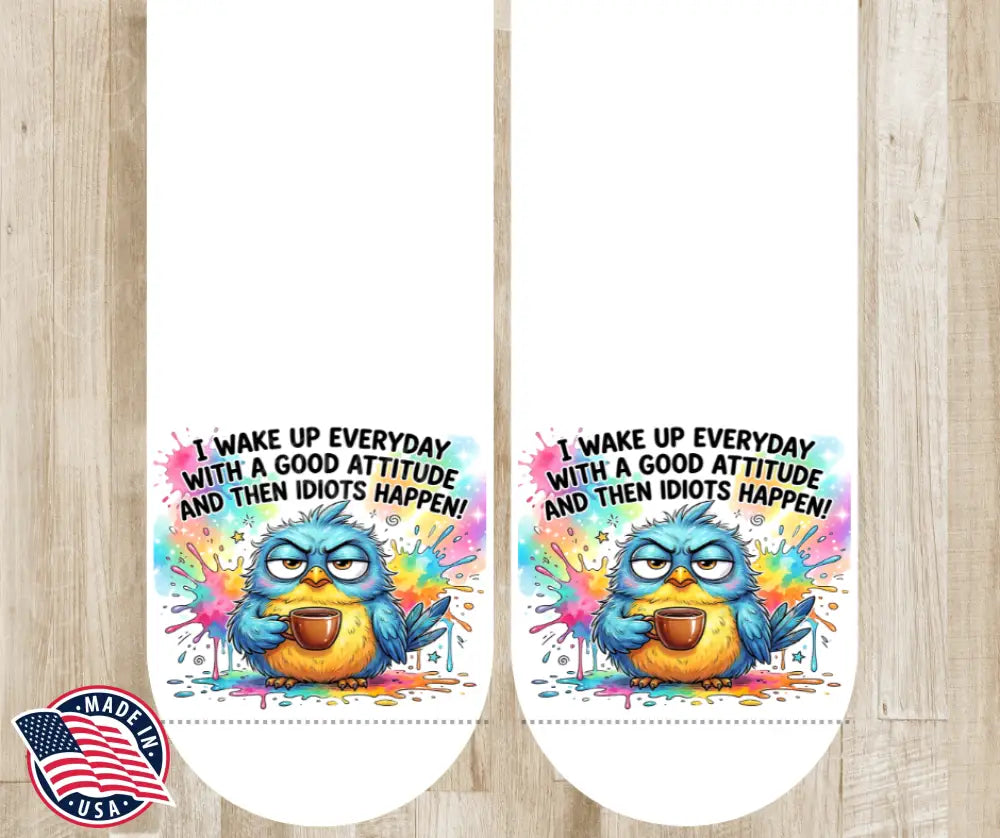 Grumpy Bird - Multi - Socks