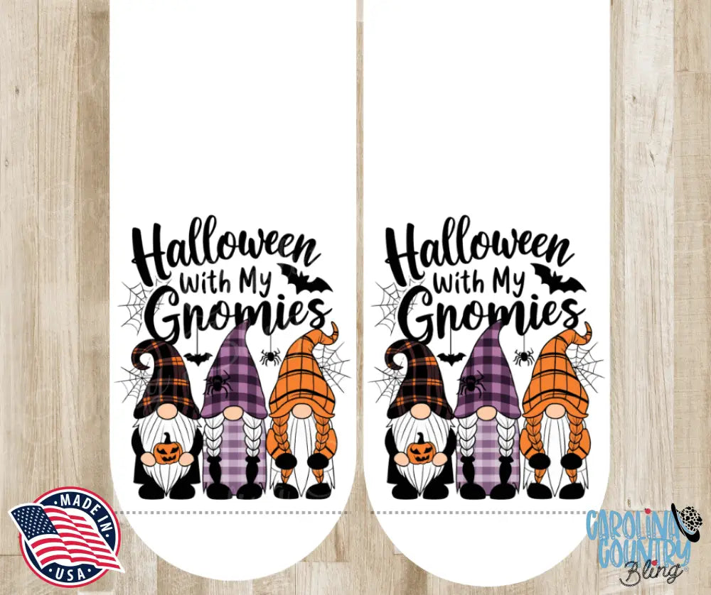 Halloween With My Gnomies – Multi Socks