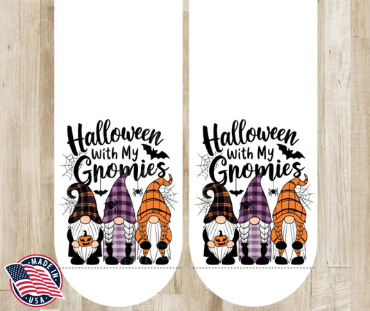 Halloween with My Gnomies Multi Socks