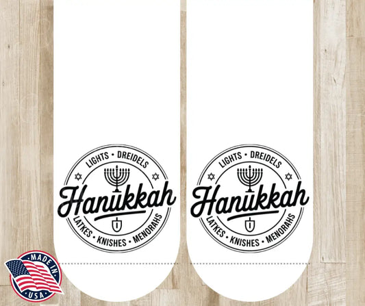 Hanukkah - Black Socks