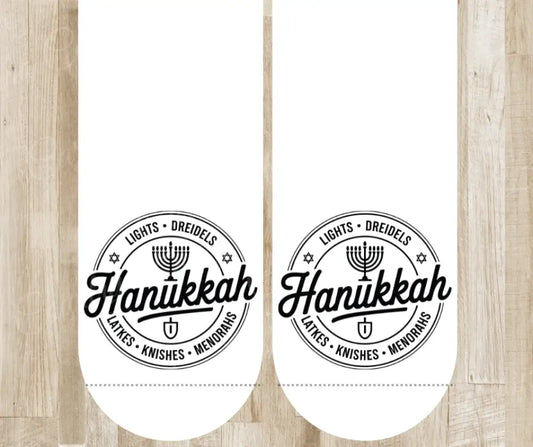 Hanukkah - Black Socks