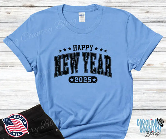 Happy 2025 – Multi Small / Blue Shirt