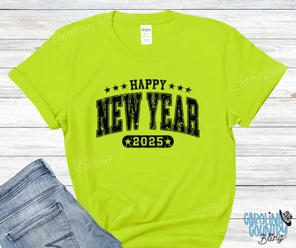 Happy 2025 – Multi Small / Green Shirt