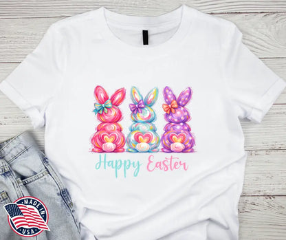 Happy Easter - Multi Small / Short Shirt