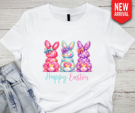 Happy Easter - Multi Small / Short Shirt