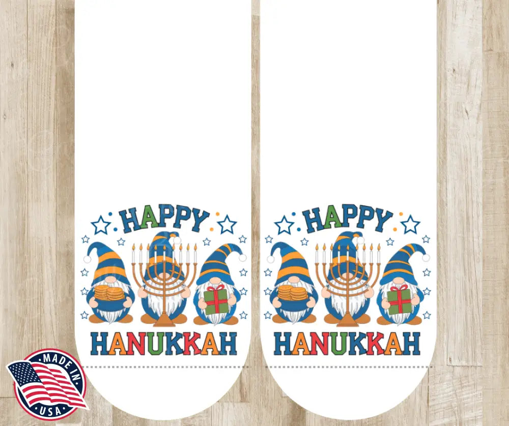 Happy Hanukkah - Multi Socks