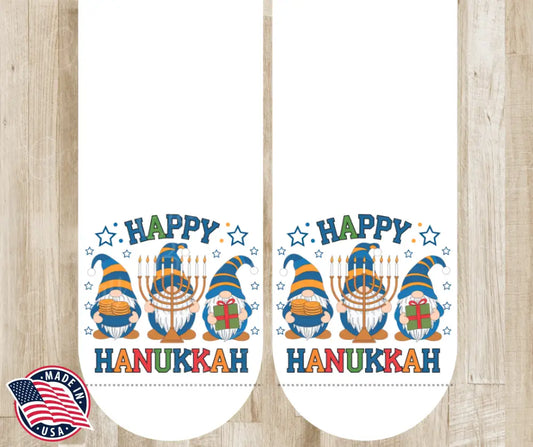 Happy Hanukkah - Multi Socks