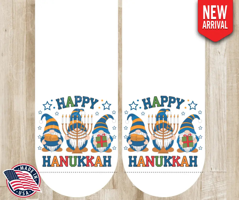 Happy Hanukkah - Multi Socks