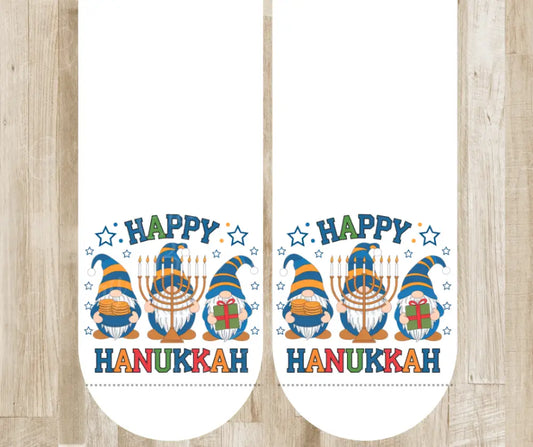 Happy Hanukkah - Multi Socks