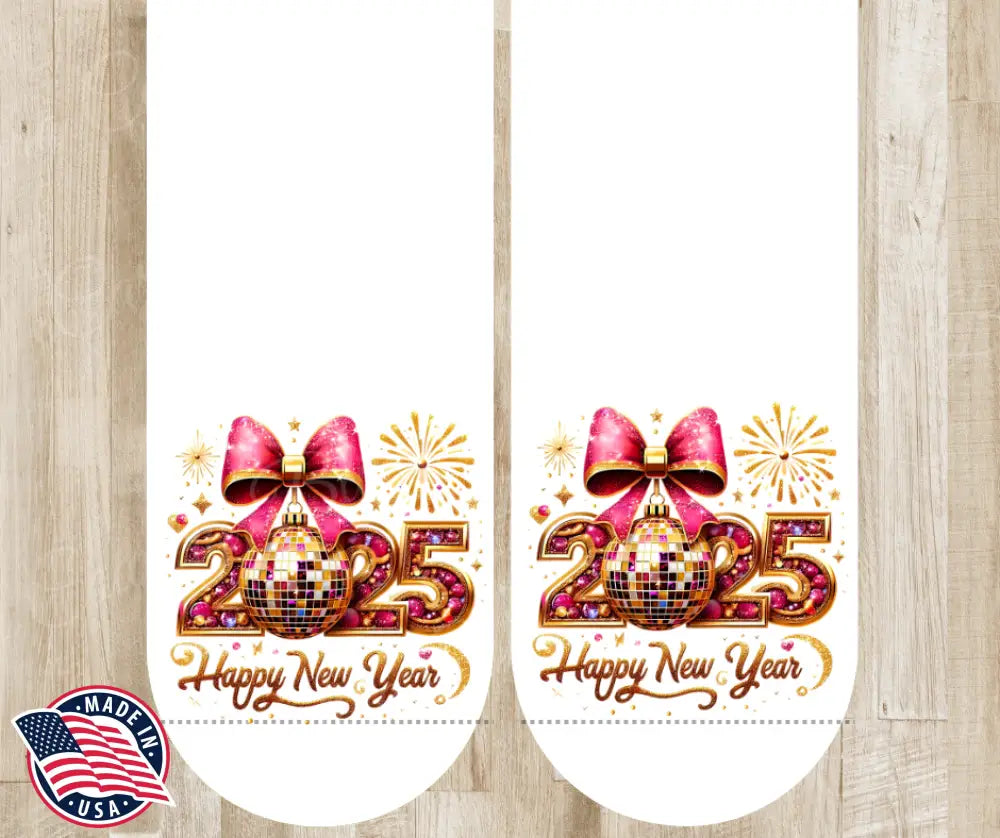 Happy New Year – White Socks