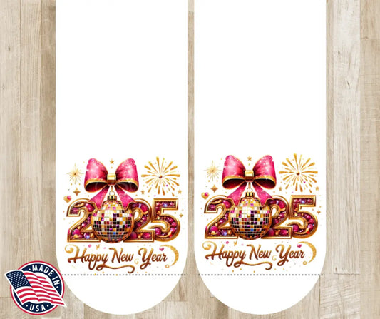Happy New Year – White Socks
