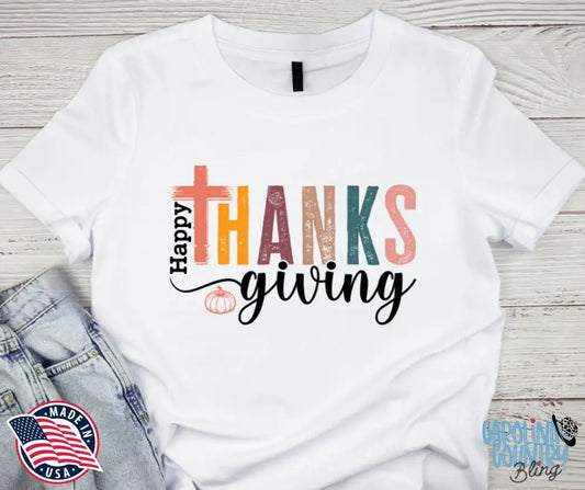 Happy Thanksgiving – White Shirt