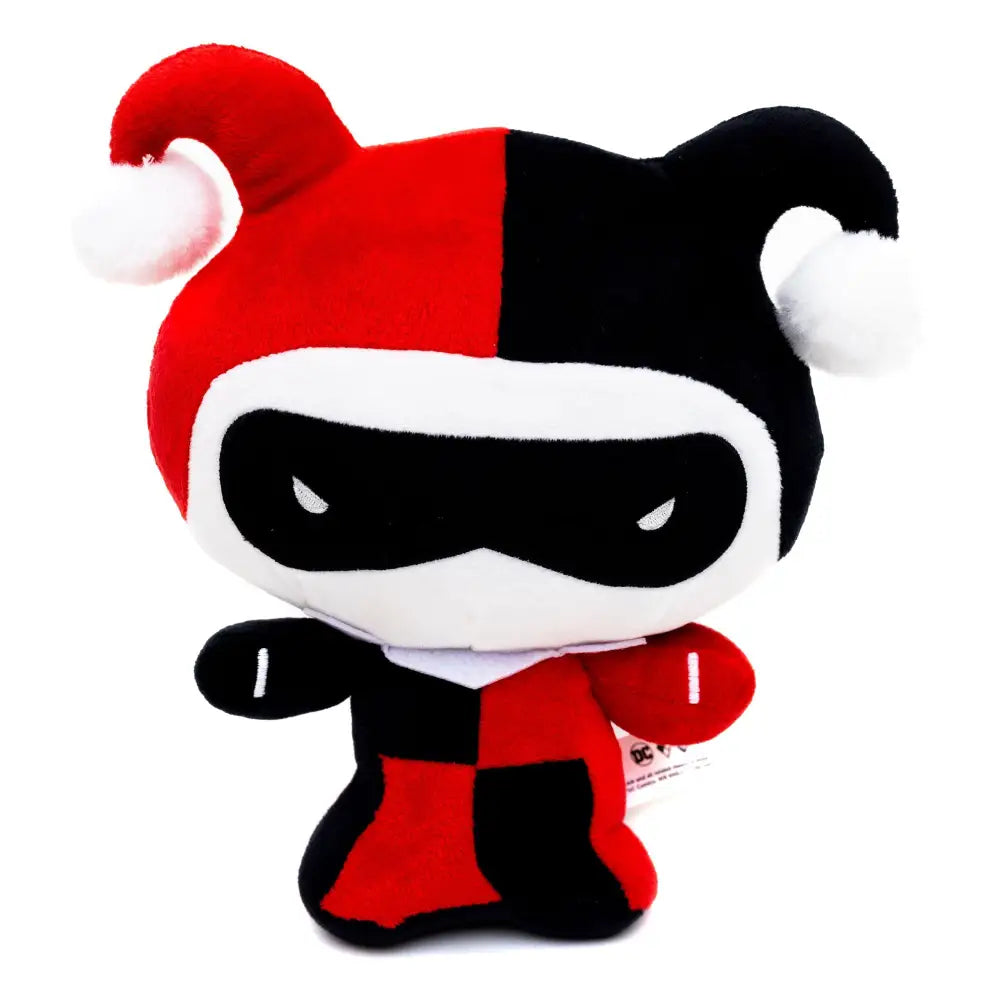 Dog Toy Squeaker Plush - DC Comics Chibi Harley Quinn Standing Pose Dog Toy Squeaky Plush