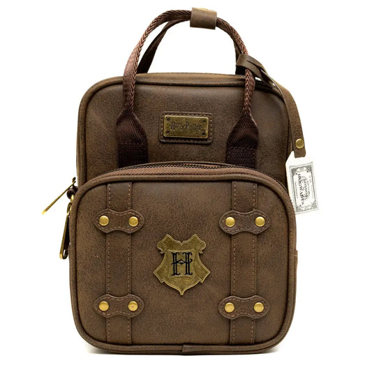 The Wizarding World of Harry Potter Bag Cross Body Harry Potter Hogwarts School of Witchcraft and Wizardry Brown Vegan