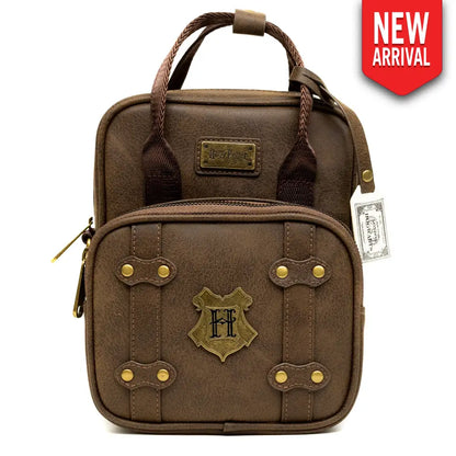 The Wizarding World of Harry Potter Bag Cross Body Harry Potter Hogwarts School of Witchcraft and Wizardry Brown Vegan
