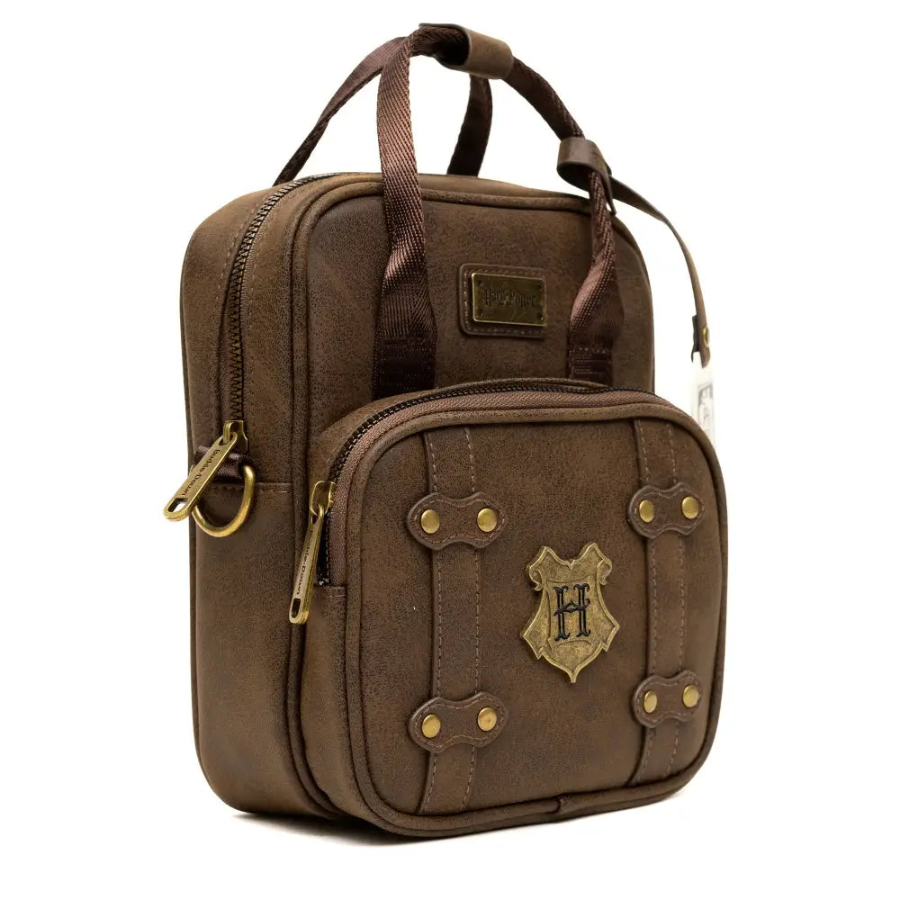 The Wizarding World of Harry Potter Bag Cross Body Harry Potter Hogwarts School of Witchcraft and Wizardry Brown Vegan