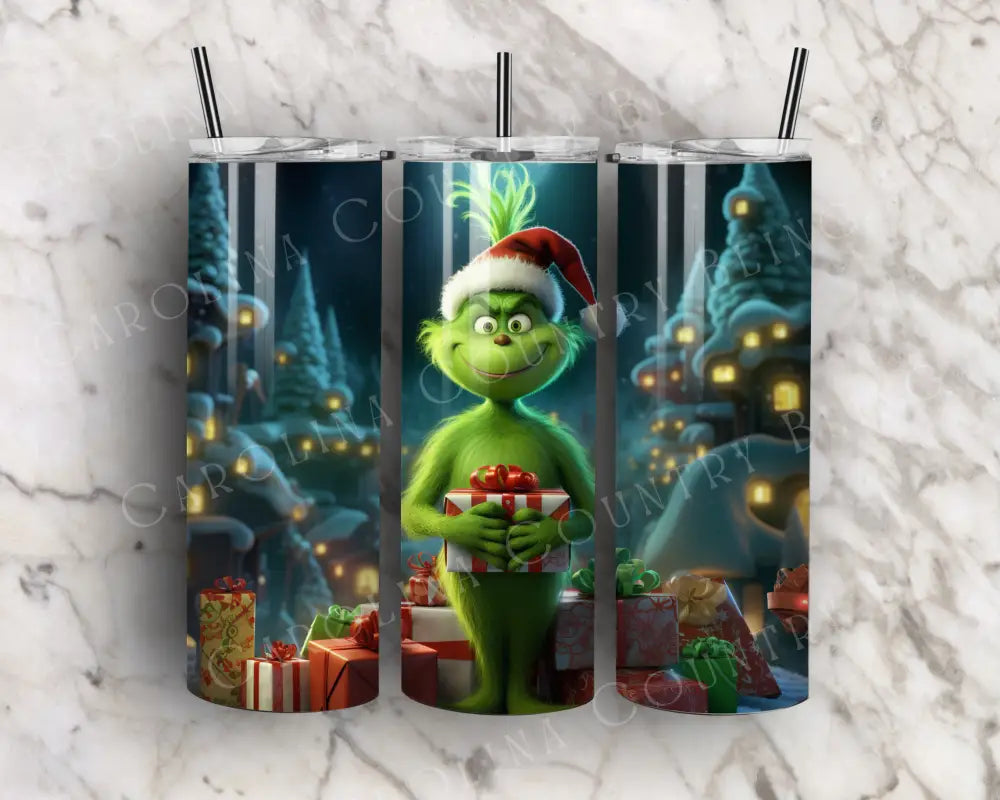 Having A Grinch-Mas Multi Tumbler