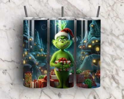 Having A Grinch-Mas Multi Tumbler