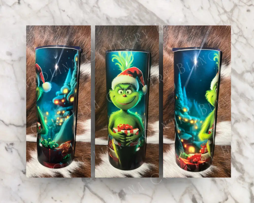 Having A Grinch-Mas Multi Tumbler