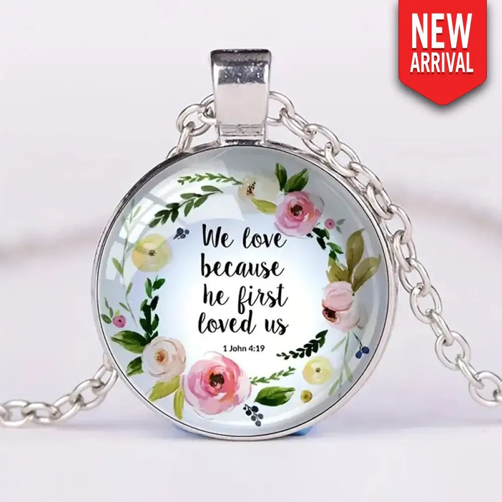 He First Loved Us – Multi Necklace