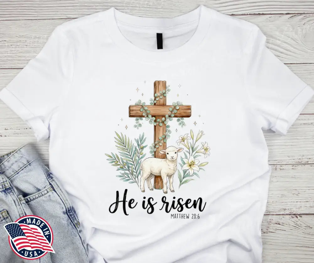 He Is Risen - Multi Small / Short Shirt