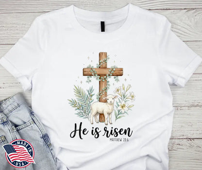 He Is Risen - Multi Small / Short Shirt