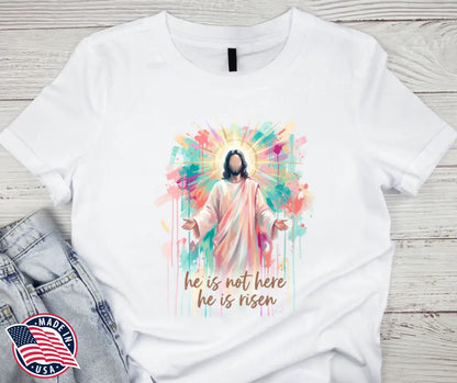 He Is Risen - Multi Small / Short Shirt