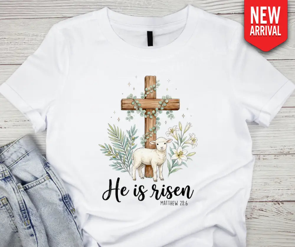 He Is Risen - Multi Small / Short Shirt